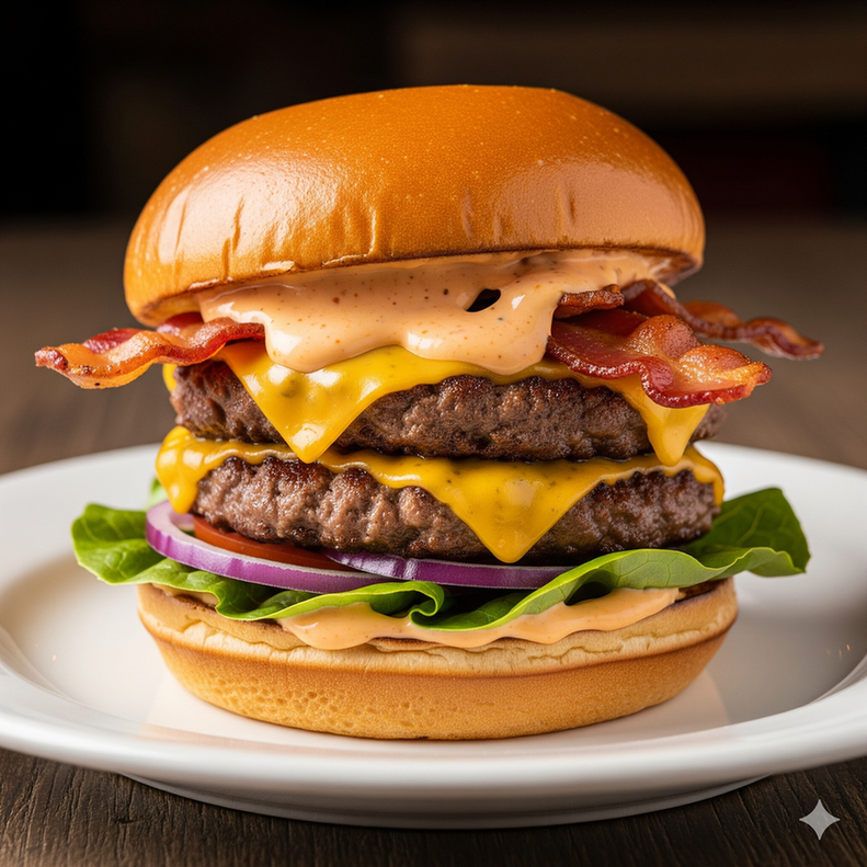SMASH CHEESE BACON